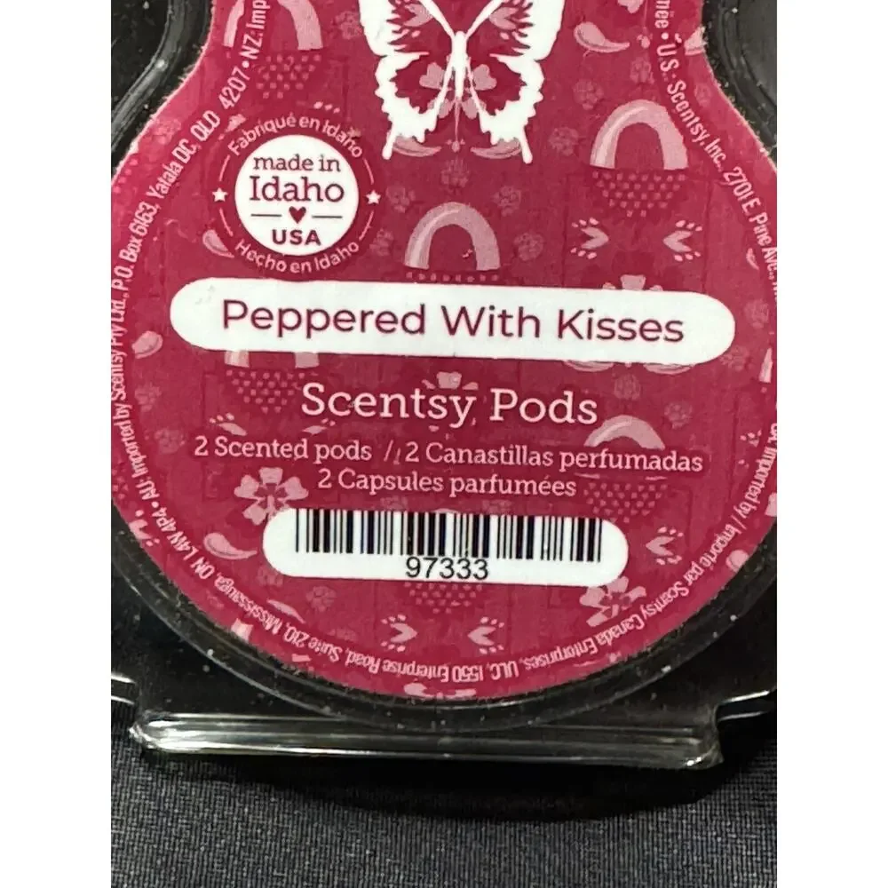 NEW Scentsy Peppered With Kisses Pods
